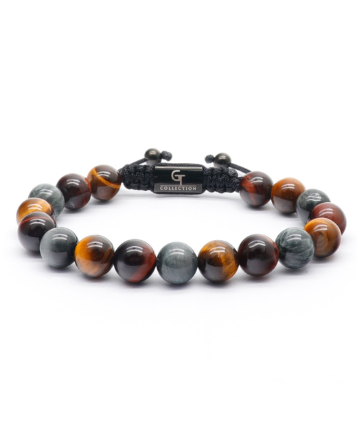 GT collection Mixed Eye Of The Tiger Beaded Bracelet