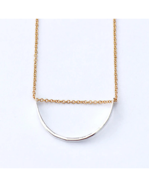 Britta Ambauen Jewelry Metal Arc Dip Necklace