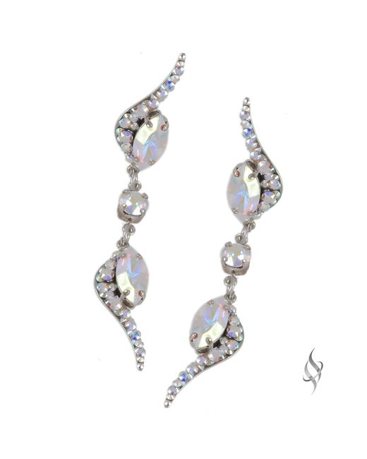 Stefanie Somers Inc ZARA Crystal Earrings