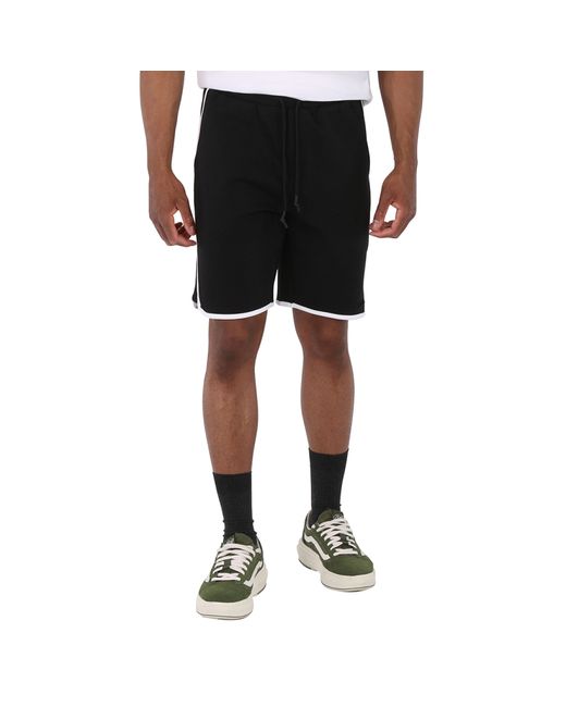 Hugo Boss Contrast Binding Cotton-Blend Hover Sport Shorts
