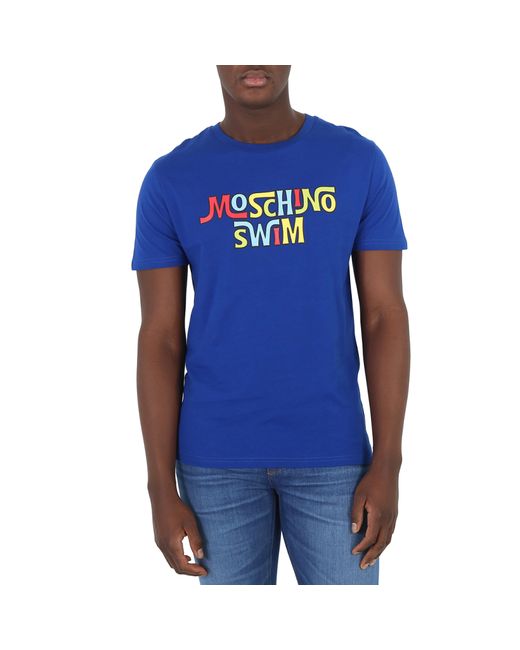 Moschino Swim Cotton Logo T-Shirt