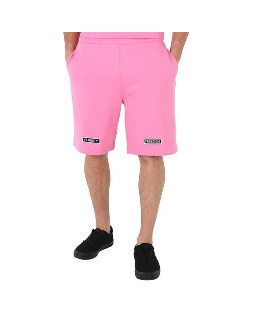 Burberry Bubblegum Pink Jersey Shorts