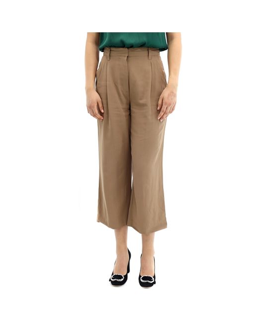 3.1 Phillip Lim Ladies Khaki Cropped Straight Tailored Pants
