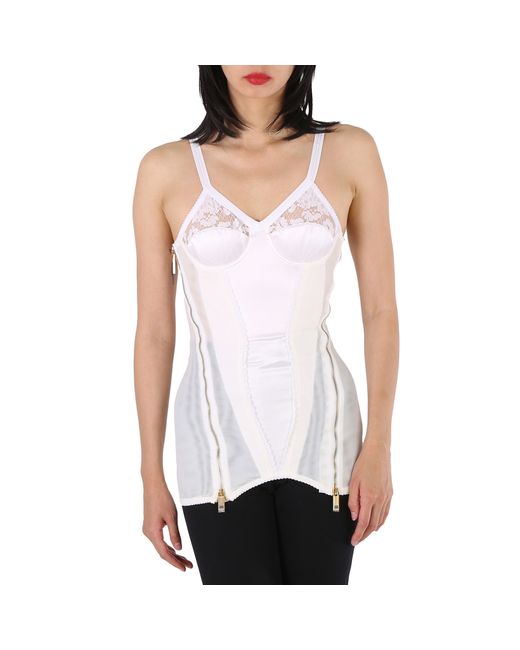 Burberry Optic Lace Corset Top