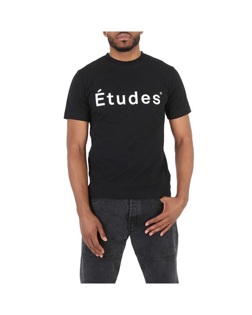 Etudes Cotton Logo Print Wonder T-Shirt