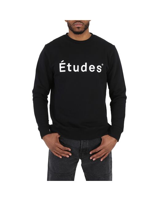 Etudes Logo Print Organic Cotton Sweatshirt