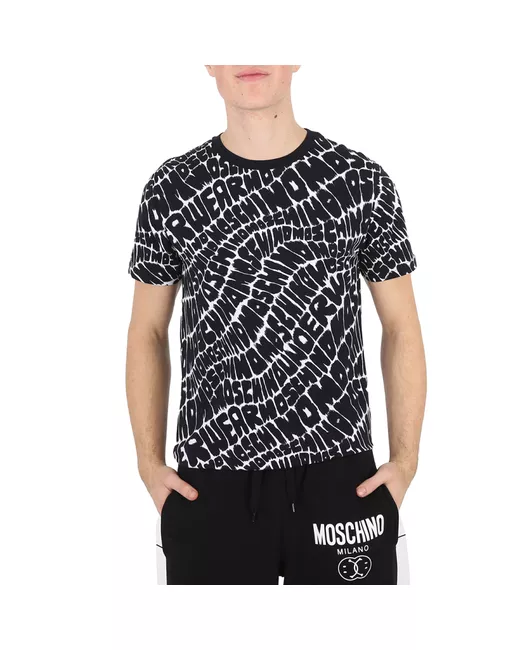 Moschino Underwear Print Short-Sleeve Cotton T-Shirt