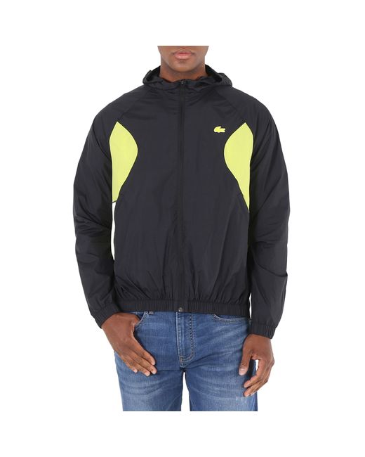 Lacoste Sport Packable Nylon Windbreaker Jacket