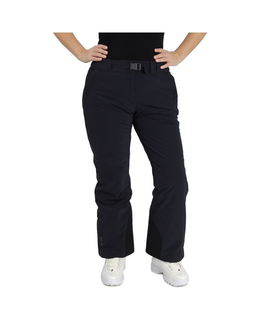 Moncler Ladies Buckled Ankle-zip Straight Trousers