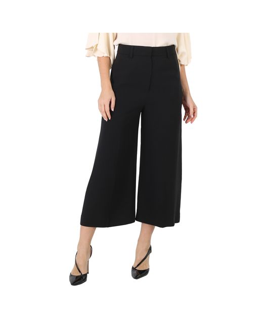 Burberry Ladies Silk Wool Tailored Culottes