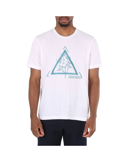 Emporio Armani Logo Print Cotton T-shirt