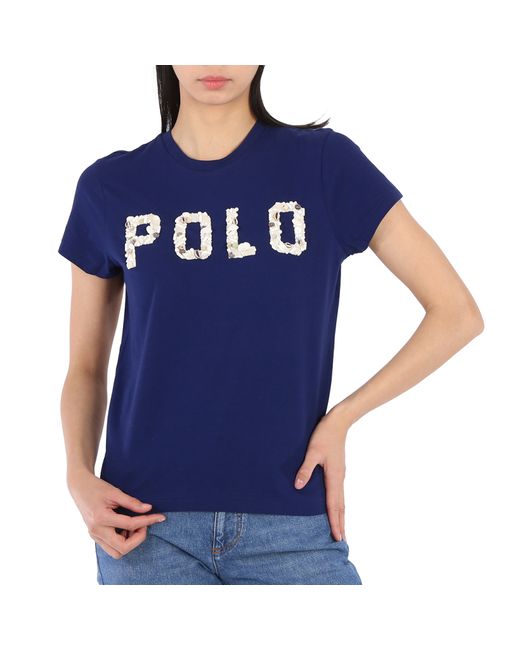 Polo Ralph Lauren Short-sleeve Shell Polo Logo Cotton T-shirt