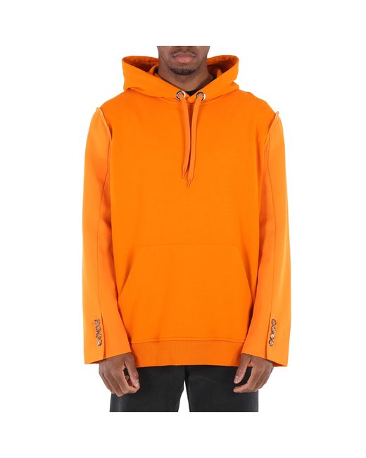 Burberry Deep Reconstructed Panelled Hoodie
