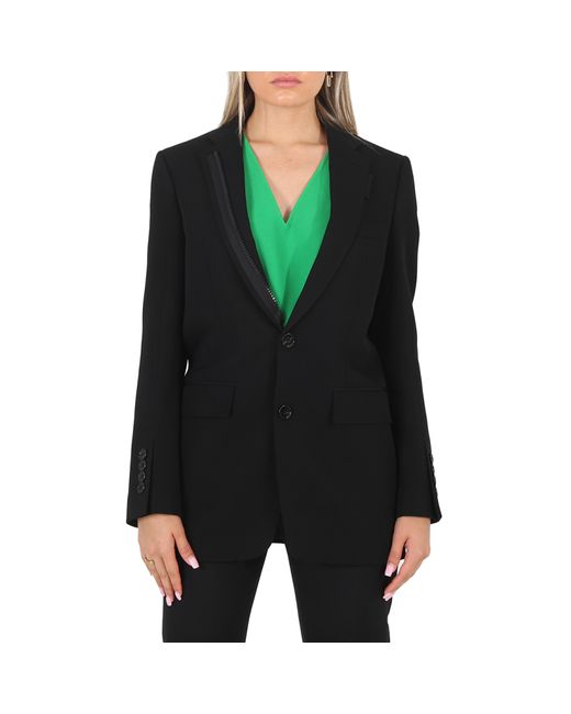 Burberry Ladies Tailored Single-Breasted Blazer Jacket