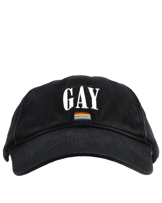 Balenciaga Gay Pride 2021 Embroidered Baseball Cap