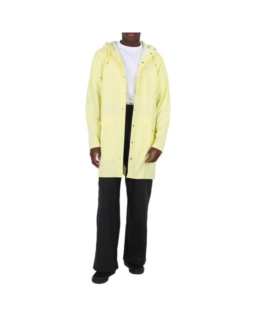 Rains Straw Lightweight Waterproof Long Jacket