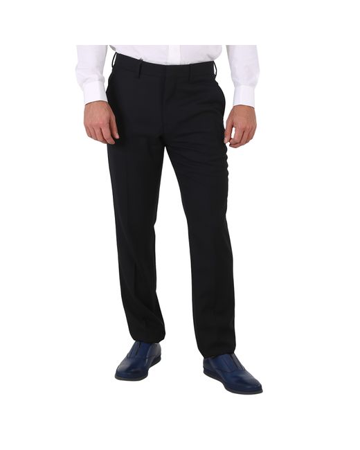 Burberry Classic Fit Wool Cashmere Tailored Pants