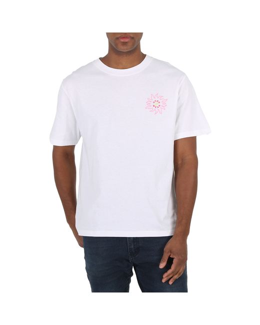 Gcds Surfing Wirdo Print Cotton Jersey T-Shirt