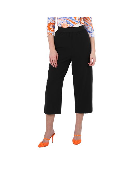 Stella McCartney Ladies Flared Cropped Tailored Trousers Brand 36