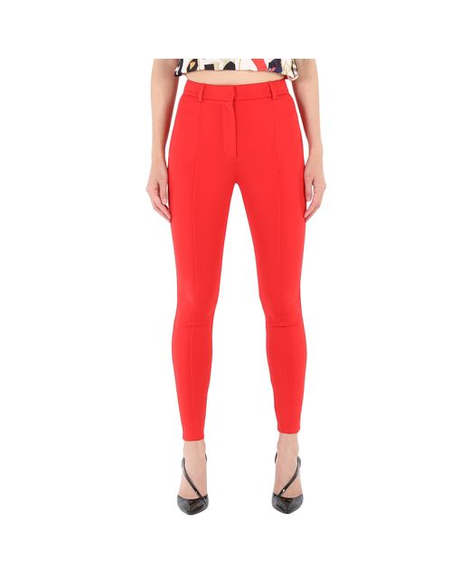 Burberry Ladies Bright Stretch Jersey Trousers Brand 6 US