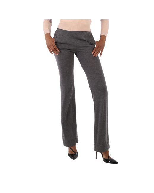 Barrie Ladies Fine Knit Flared Trousers