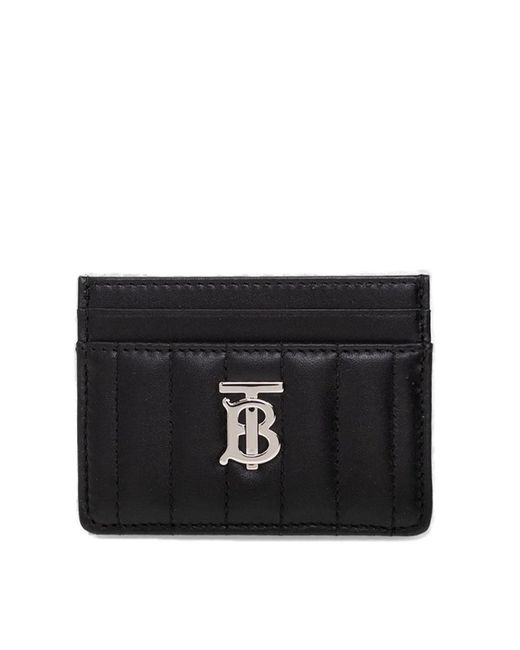 Burberry Quilted Leather Lola TB Card Case