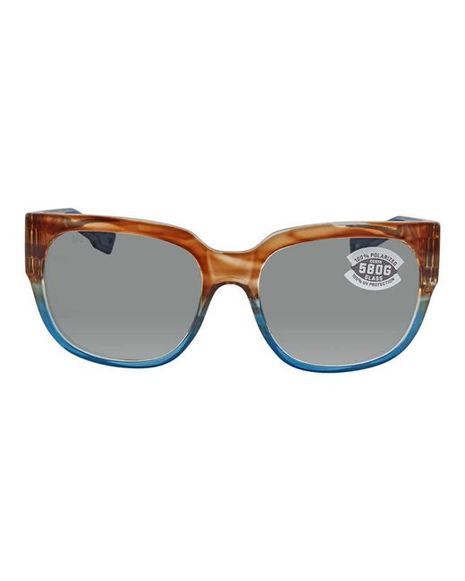 Costa Del Mar WATERWOMAN Polarized Glass Cat Eye Ladies Sunglasses