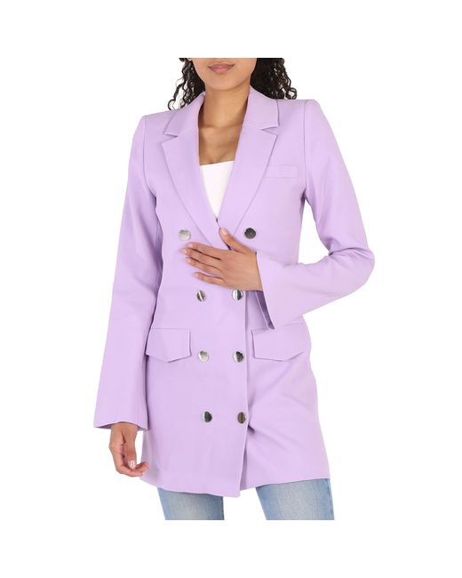 Filles A Papa Ladies Wool Double Breasted Long Coat Brand 0