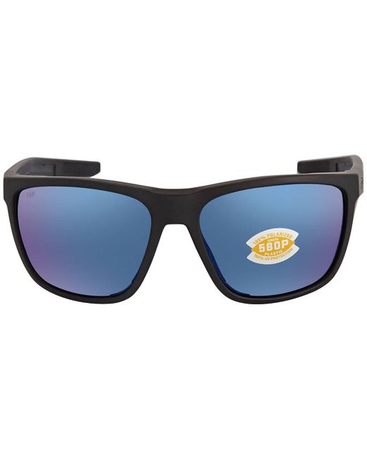 Costa Del Mar Ferg Blue Mirror Polarized Polycarbonate Mens Sunglasses