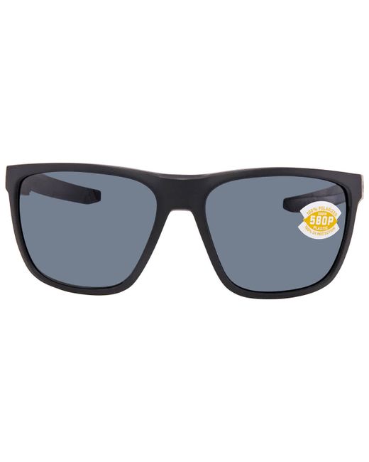 Costa Del Mar FERG Grey Polarized Polycarbonate Mens Sunglasses
