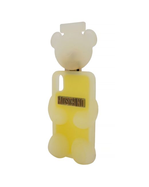 Moschino Clear Ladies Teddy Bear IPhone X/XS Case