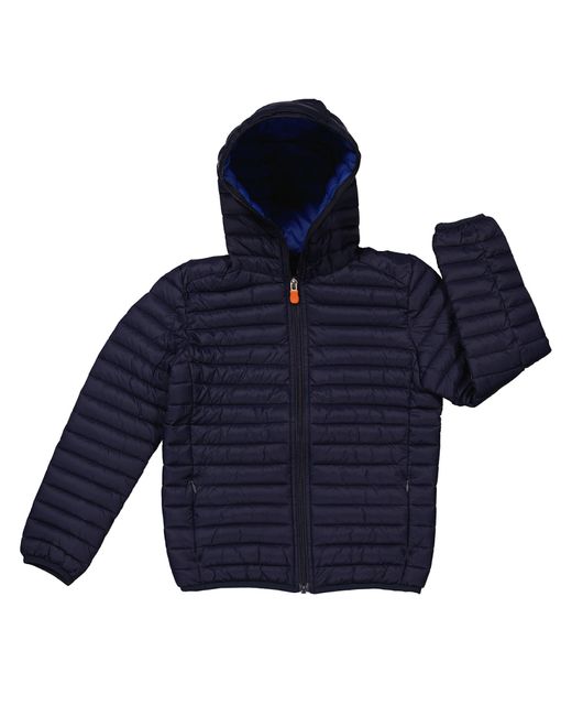 Save The Duck Boys Navy Huey Hooded Puffer Jacket