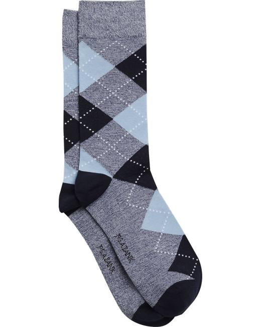 JoS. A. Bank Argyle Patterned Socks 1-Pair Mid Calf