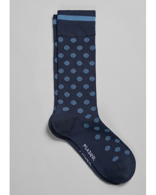 JoS. A. Bank Dotted Socks 1-Pair Mid Calf