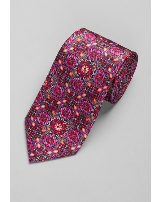 JoS. A. Bank Reserve Collection Medallion Tie Long EXTRA LONG