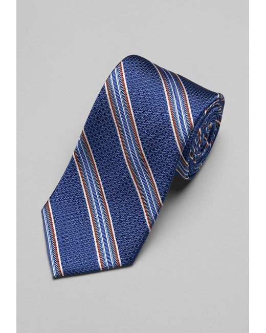 JoS. A. Bank Reserve Collection Mesh Stripe Tie LONG