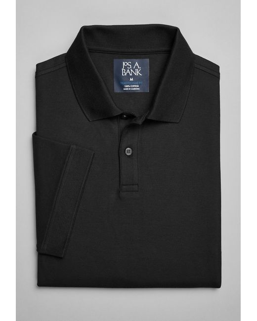 JoS. A. Bank Traditional Fit Solid Pique Polo Large