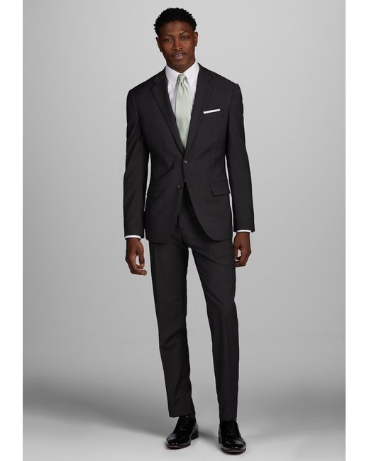 JoS. A. Bank Traveler Collection Slim Fit Suit Separates Solid Jacket 42 Regular