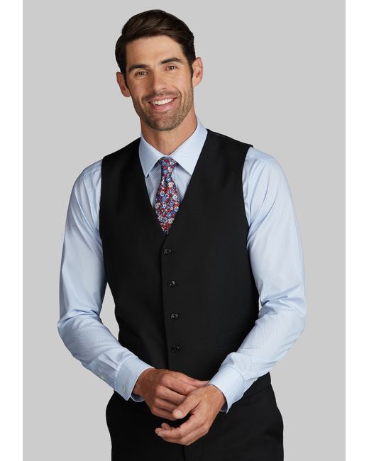 JoS. A. Bank Tailored Fit Suit Separates Solid Vest XX Large
