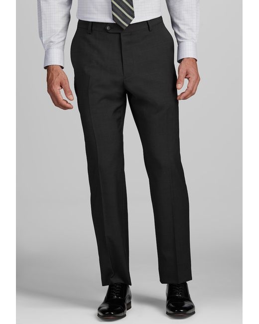 JoS. A. Bank Big Tall Traveler Traditional Fit Suit Separates Pants Dark 44x30