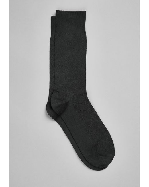 JoS. A. Bank Perry Ellis Art Deco Print Socks Mid Calf