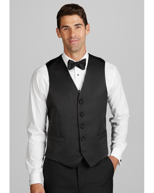 JoS. A. Bank Reserve Collection Tailored Fit Tuxedo Separates Vest Medium