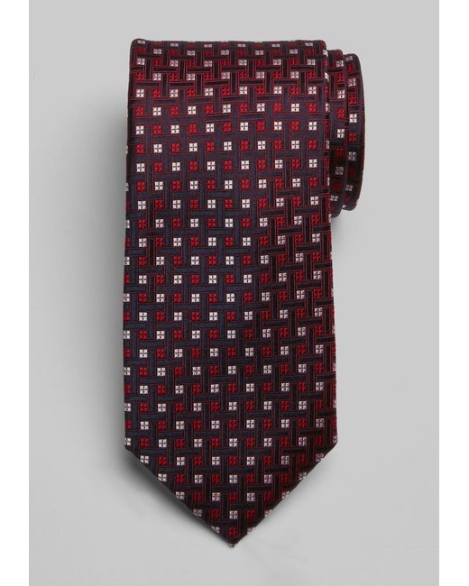 JoS. A. Bank Mini Dotted Square Tie One