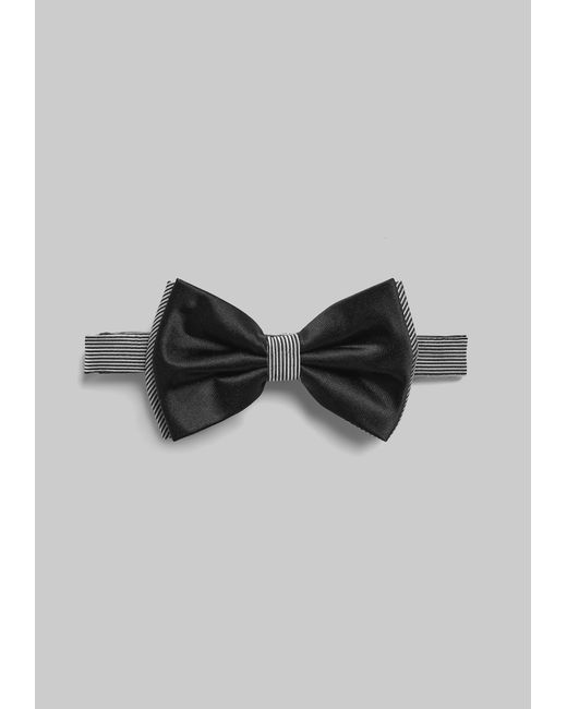 JoS. A. Bank Layered Stripe Pre-Tied Bow Tie One