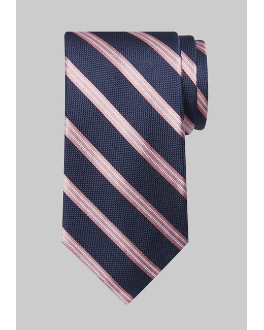 JoS. A. Bank Traveler Collection Matte Satin Stripe Tie One