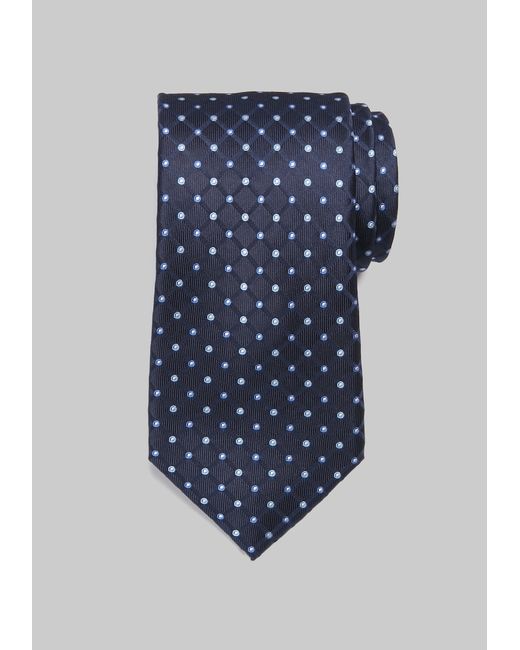 JoS. A. Bank Traveler Collection Dots and Squares Tie Long LONG