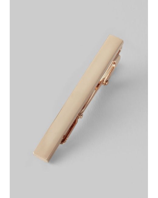 JoS. A. Bank Faux Rose Gold Tie Bar One