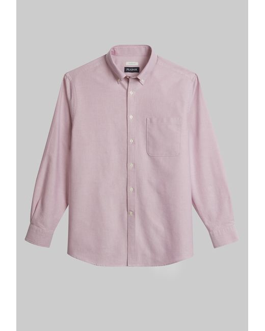 JoS. A. Bank Tailored Fit Button-Down Collar Oxford Casual Shirt Medium