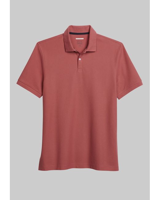 JoS. A. Bank Traditional Fit Solid Pique Polo Small