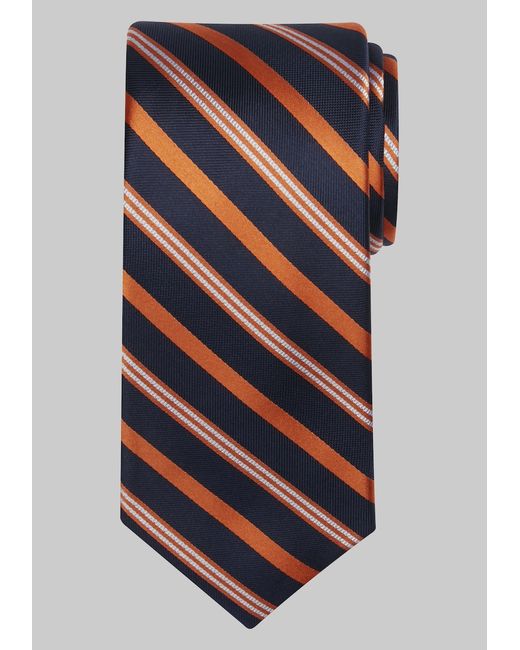 JoS. A. Bank Traveler Collection Pop Stripe Tie Long LONG